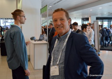 Johan Grootscholten (Green Career Consult) ready for GreenTech day 1